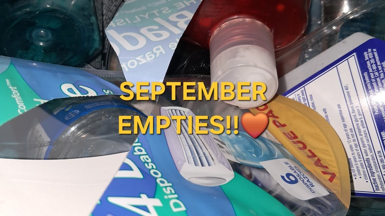 September 2025 empties! Would I repurchase?🤎