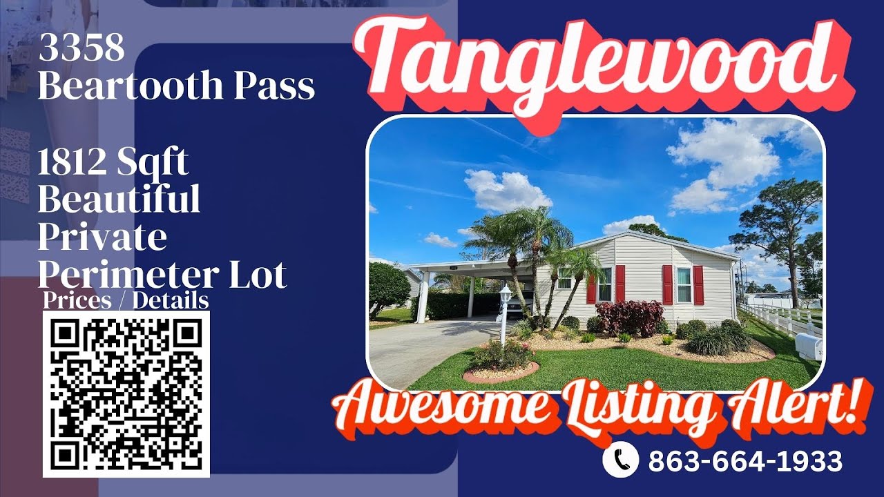 Сборные и мобильные дома на продажу — 3358 Beartooth Pass, Sebring FL, 33872