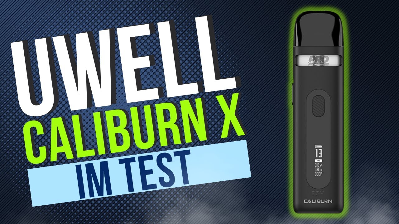UWELL Caliburn X (Pod System TEST) - Die beste E-Zigarette ?