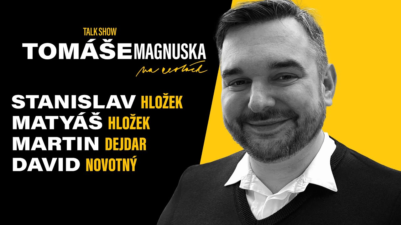 Stanislav Hložek, Matyáš Hložek, Martin Dejdar a David Novotný | Talkshow Tomáše Magnuska na cestách