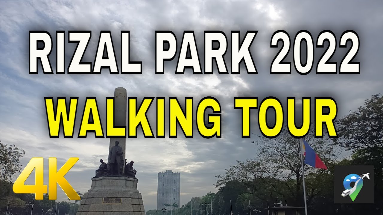 [4K] Early Weekday Walk at Rizal Park 2022 | Philippines | Walking Tour