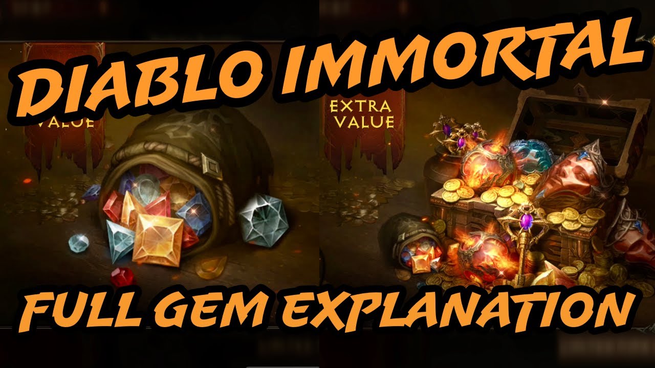 The ONLY Gem Explanation You'll Ever Need!! - Diablo Immortal