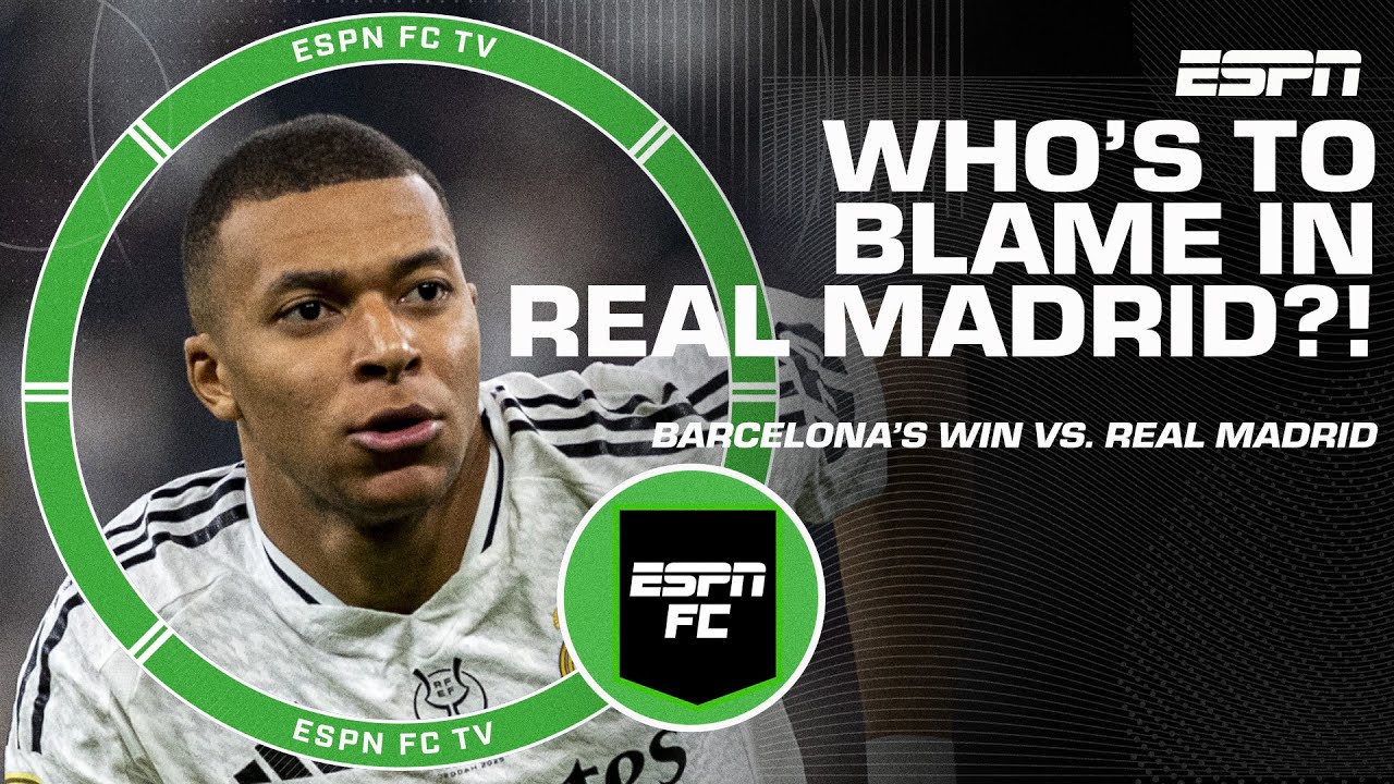 Steve Nicol says Real Madrid had 'NO HELP' on defense vs. Barcelona 😳 Who's to blame?! | ESPN FC