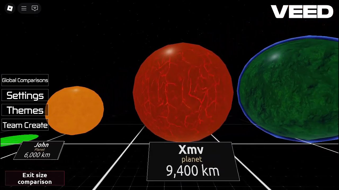 Universe Size Comparison #3