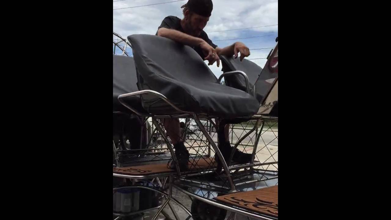 Custom Airboat with Screaming Sound System