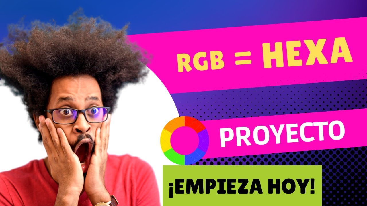 Creando un generador de colores rgb y hexadecimal dinamico con javascript css y html