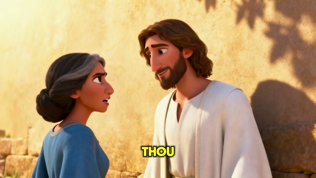 THE SAMARITAN, THE THIRST SHE COULD NOT HIDE/ LIVING WATER. JOHN  4.