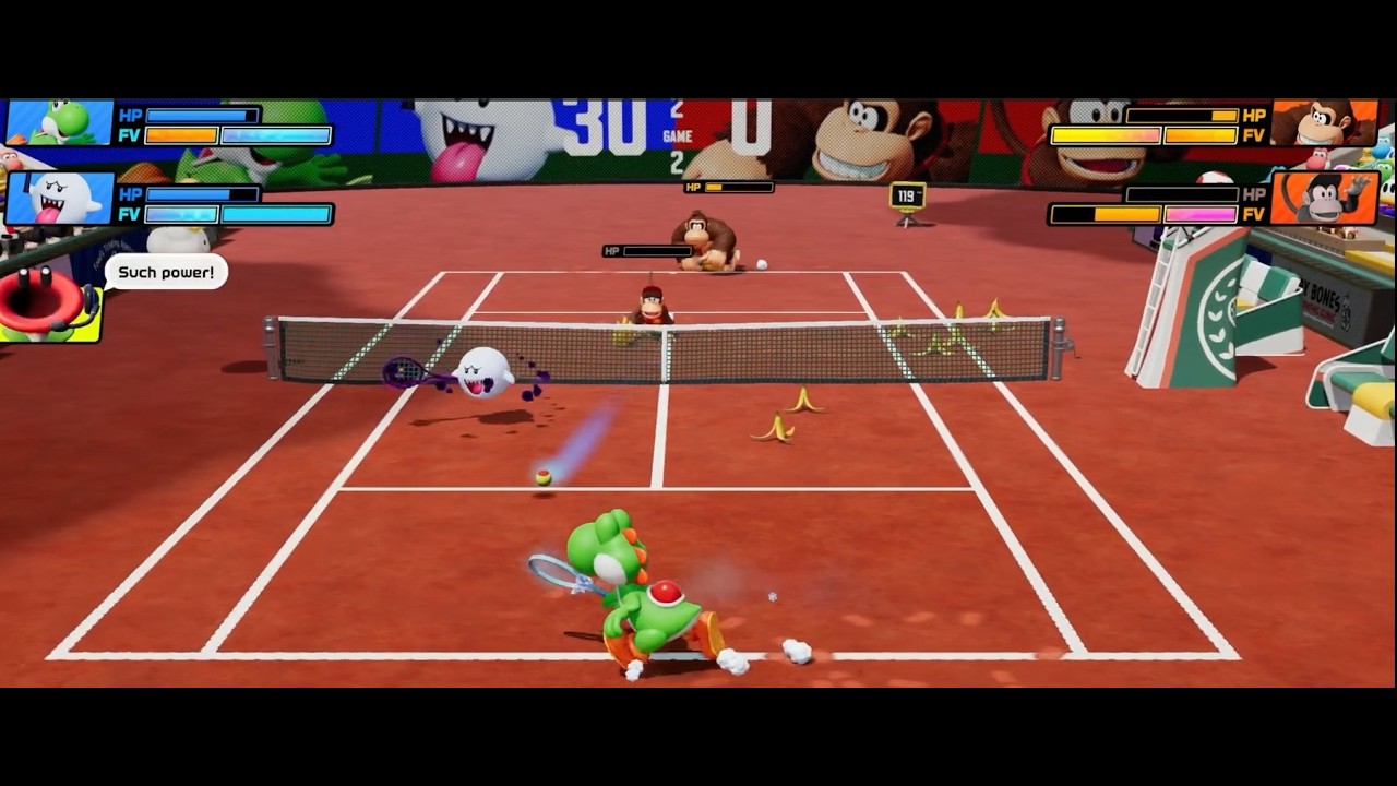 Mario Tennis Fever – Flower Cup Doubles