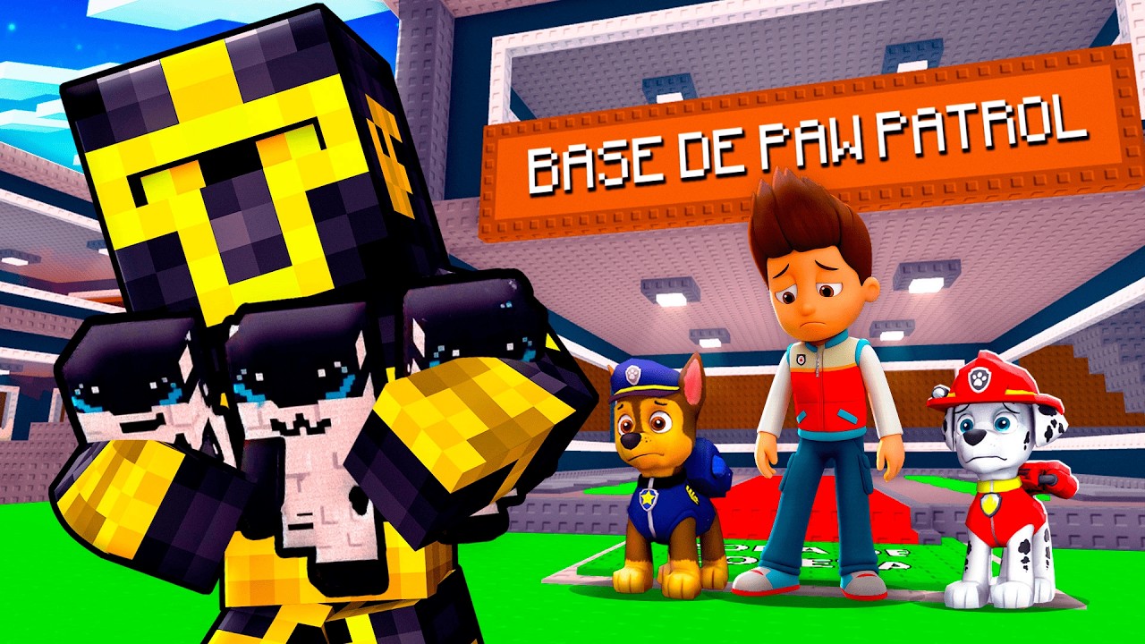 ROB&Eacute; TODOS LOS ITALIAN BRAINROT DE LA PAW PATROL EN MINECRAFT 😱