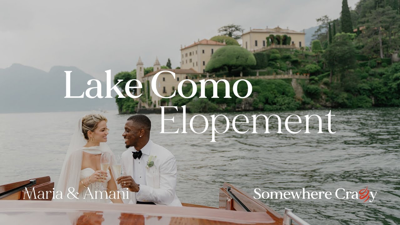Elegant Elopement in Lake Como, Italy