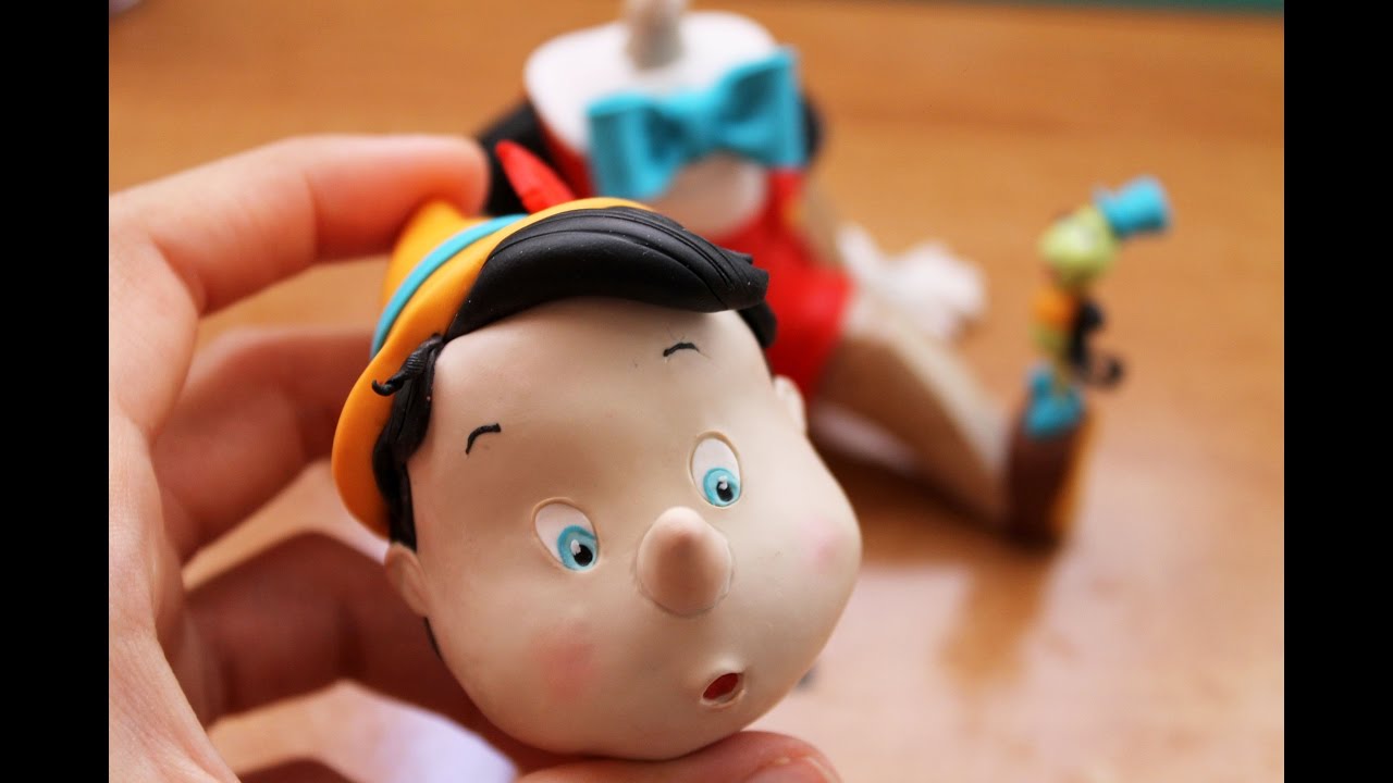 Tutorial occhi in fimo e vi mostro Pinocchio finito!