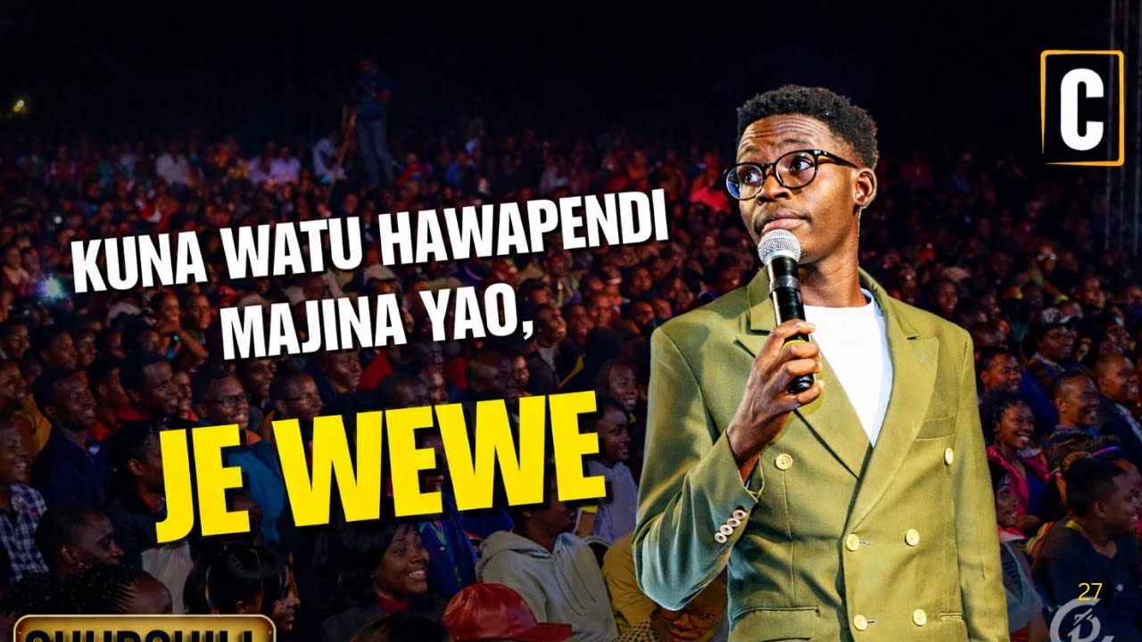 KUNA WATU HAWAPENDI MAJINA YAO, JE WEWE | MCA TRICKY