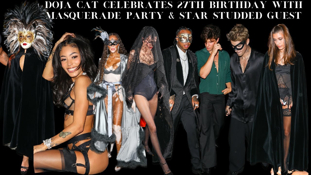 Doja Cat Celebrates 27th Birthday With Eyes Wide Shut Theme Party & Star Studded Guest!