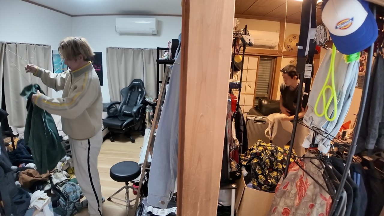 同居人たちの部屋が汚すぎるので掃除対決させました。