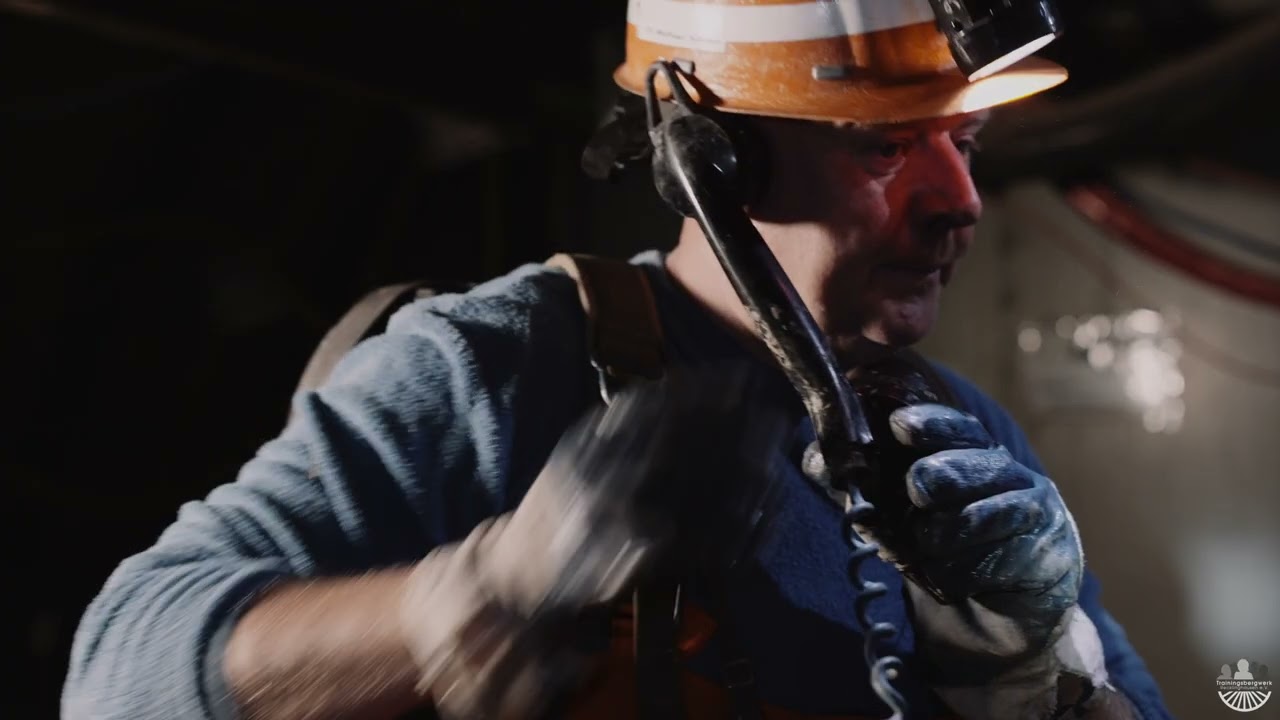 Die Grubenwehrübung im Trainingsbergwerk