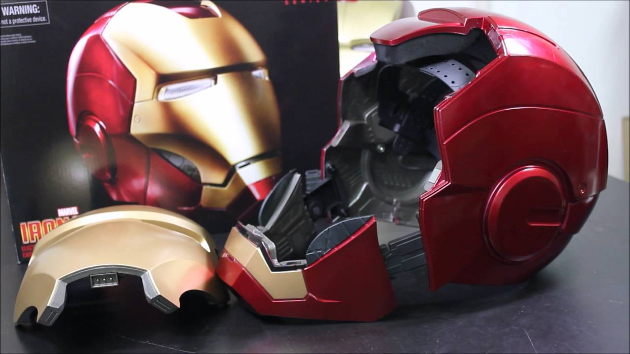 [Testing] Marvel Legends  1/1 Iron Man Electronic Helmet  !