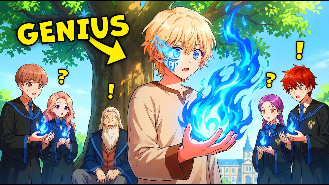 A Simple Village Boy Outsmarts The Entire Magic Academy | @ManhwakiJourney