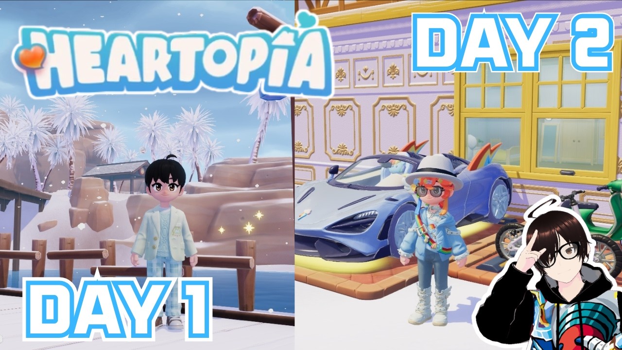 [🔴] AUTO STYLISH DALAM SEMALAM HABIS GACHA! - HEARTOPIA INDONESIA 🏠✨💬