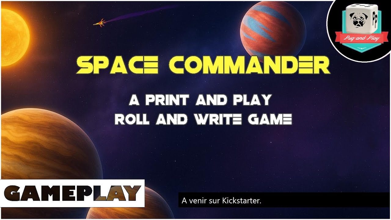 🎲 Space Commander (Aviinde Studio) - Il y a bien longtemps, dans une galaxie lointaine...