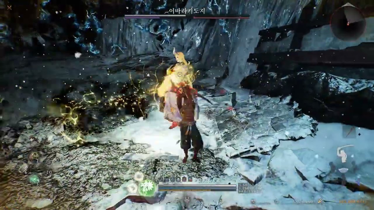 인왕3 2회차 1렙무기 이바라키도지 노데미지(앉캔 활용)/Nioh3 NG+ Lv1 Weapon Ibaraki Doji No Damage(Crouch Cancel)