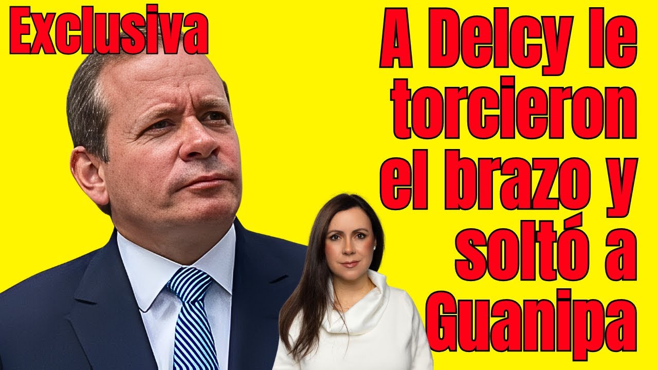 #Exclusiva Delcy Rodríguez tuvo que soltar a Juan Pablo Guanipa y quitarle el grillete