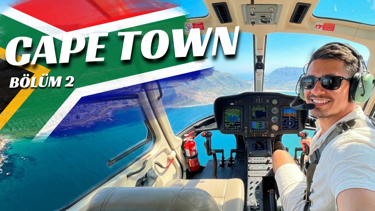 Cape Town’da Bir Gün: Helikopter Turu, Table Mountain ve Dünyanın En İyi Kahvecisi! Bölüm 2