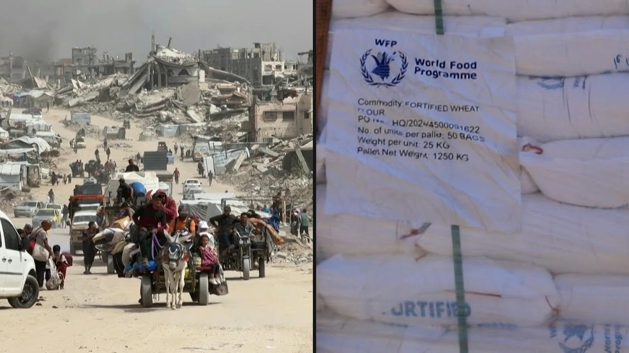 Moradores de Gaza aguardam ajuda humanitária anunciada por Israel | AFP