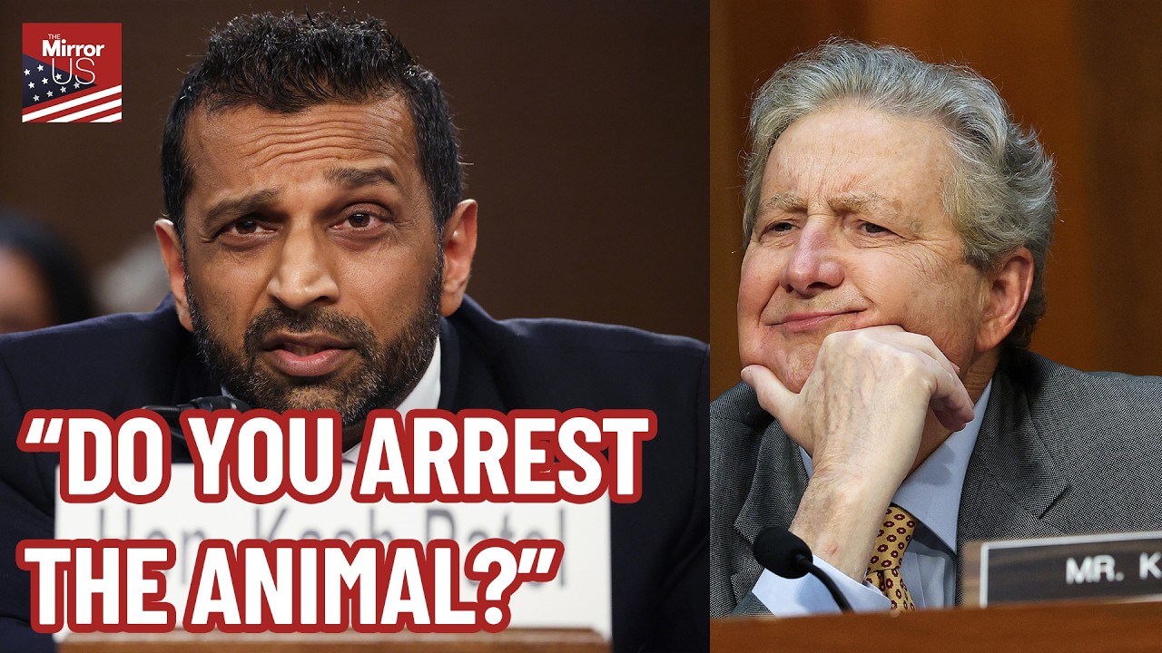 Senator Kennedy asks Kash Patel wild questions in hearing