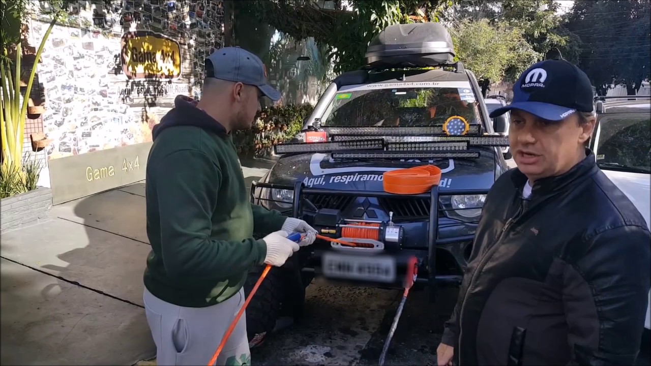 Como Operar Guincho Elétrico Winch Off Road