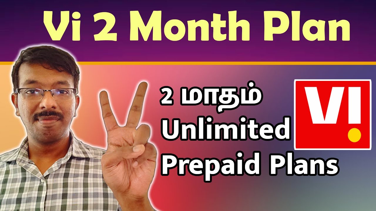 Vi 2 மாதம் Unlimited Recharge Plans | Vodafone Idea 2 Month Prepaid Plans 2024
