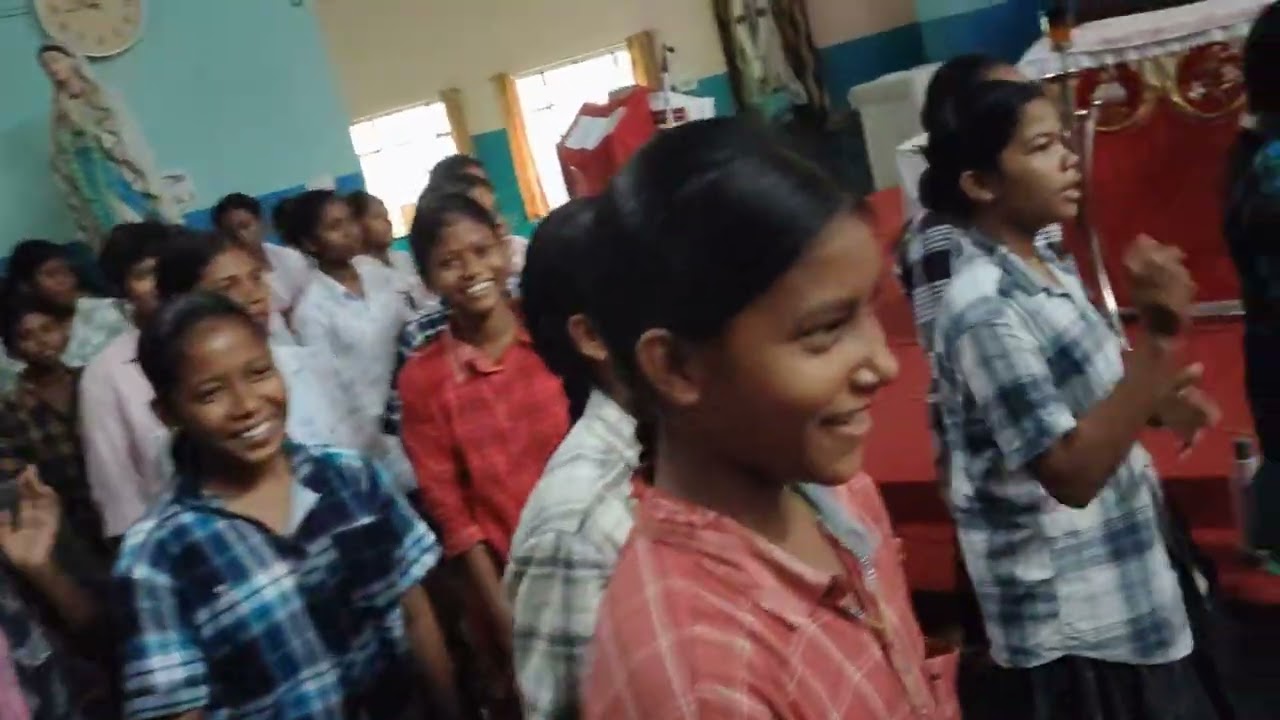 Annual retreat at Rajganpur St. Mary's school.