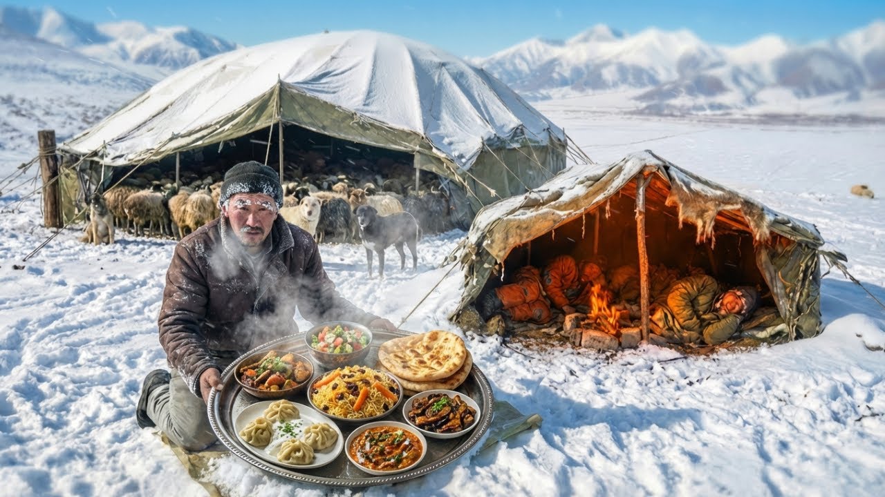 Cooking a Feast at –71°C (Coldest Place on Earth) — Surviving the Night