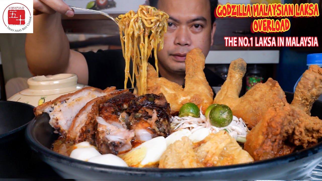 GODZILLA MALAYSIAN LAKSA OVERLOAD | LIMAPULO | SM MALL of ASIA @jigstve