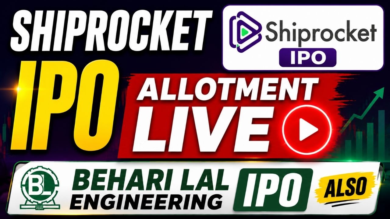 Shiprocket & Bihari Lal Engineering IPO Allotment Status Out LIVE | How To Check Result