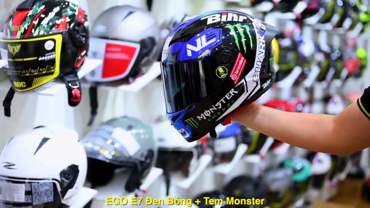 EGO E7 lên tem Monster