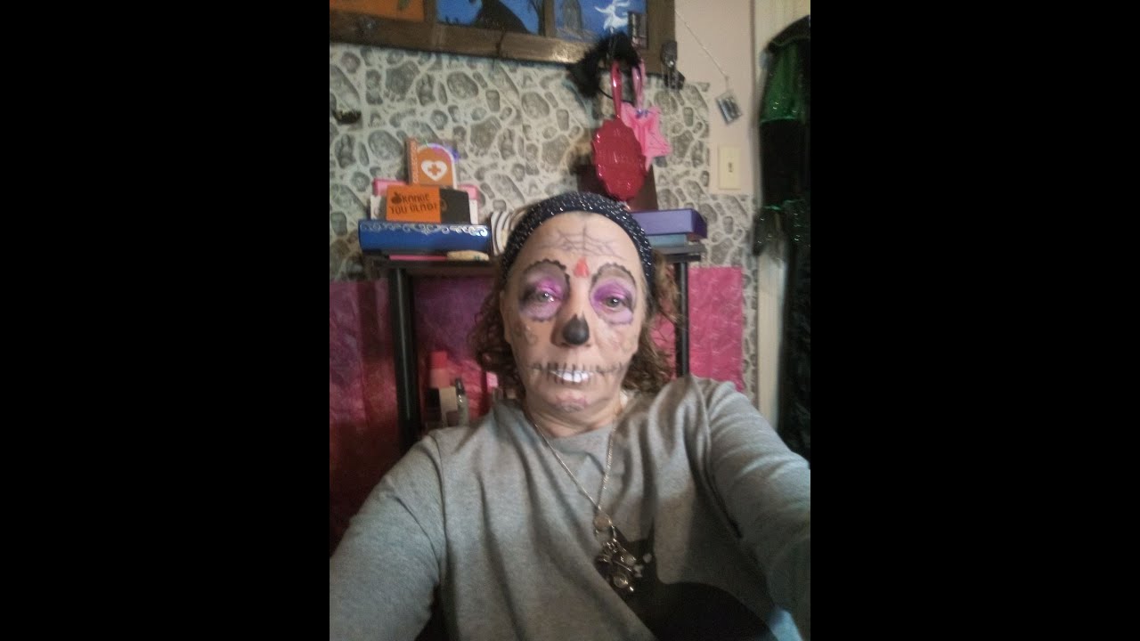 Sugar Skull Makeup Look 