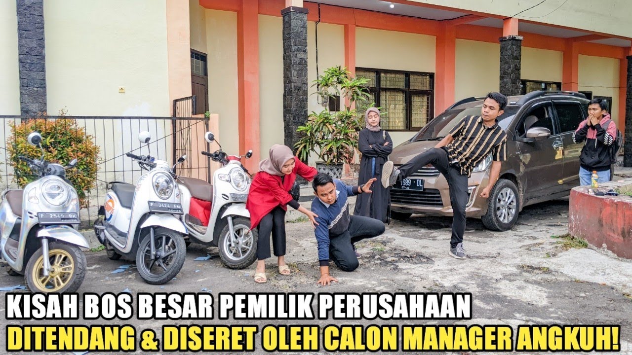 BOS BESAR PEMILIK PERUSAHAAN DITENDANG & DISERET OLEH CALON MANAGER ANGKUH SOK BERKUASA! TAPI LIHAT,