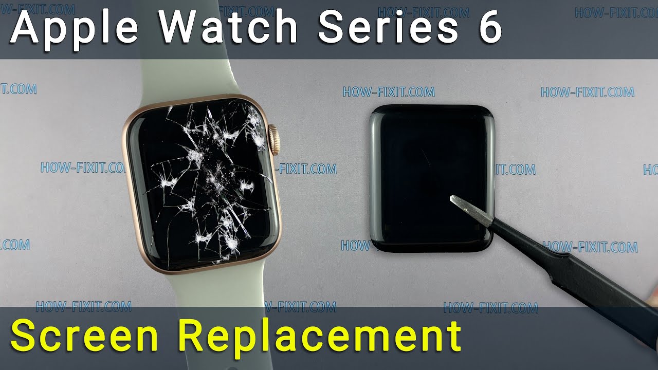 Руководство по замене экрана Apple Watch Series 6 — пошаговое руководство