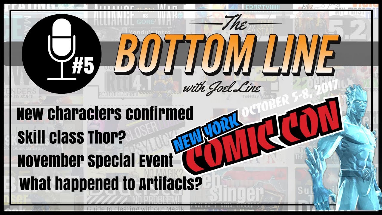 TBL#5 - NYCC, New Characters Revealed, Ragnarok Event, Panel Discussion | MCOC