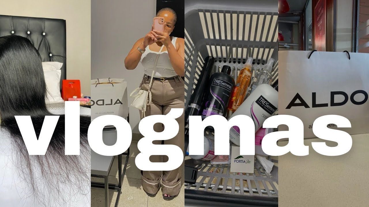 Aldocollection|fochiniparcel|festiveitis #vlogmas #southafricanyoutuber #vlog