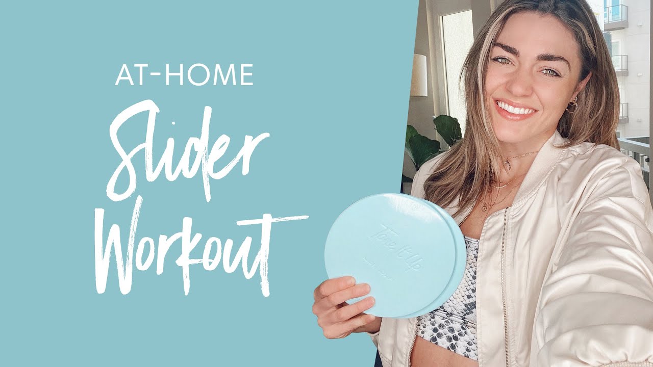 At-Home Slider Workout | Abs, Legs, Booty!