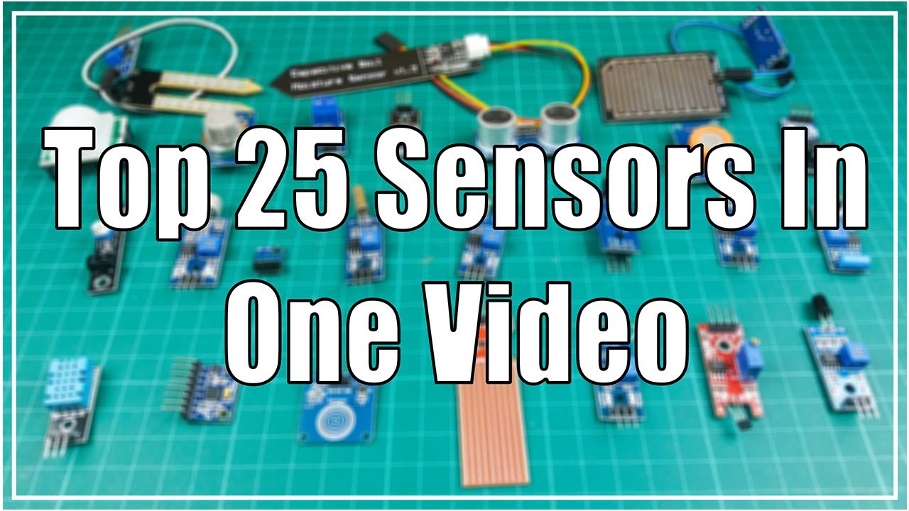 Top 25 sensors in one video | How to work Top 25 sensors with Arduino