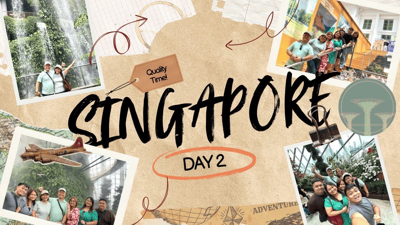 Singapore Vlog 🇸🇬 | National Gallery, Gardens by the Bay (Flower Dome & Cloud Forest)