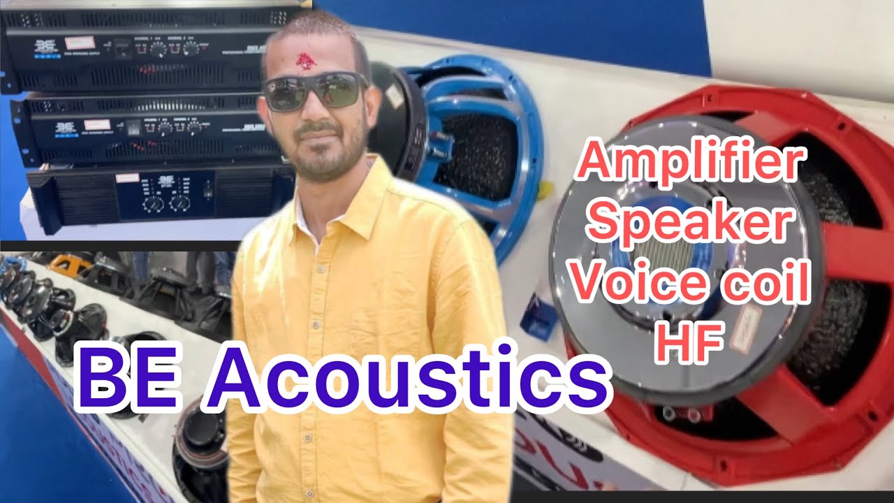 BE Acoustics Speaker Amplifier voice coil Driver HF. @Kishorsoundcabinet