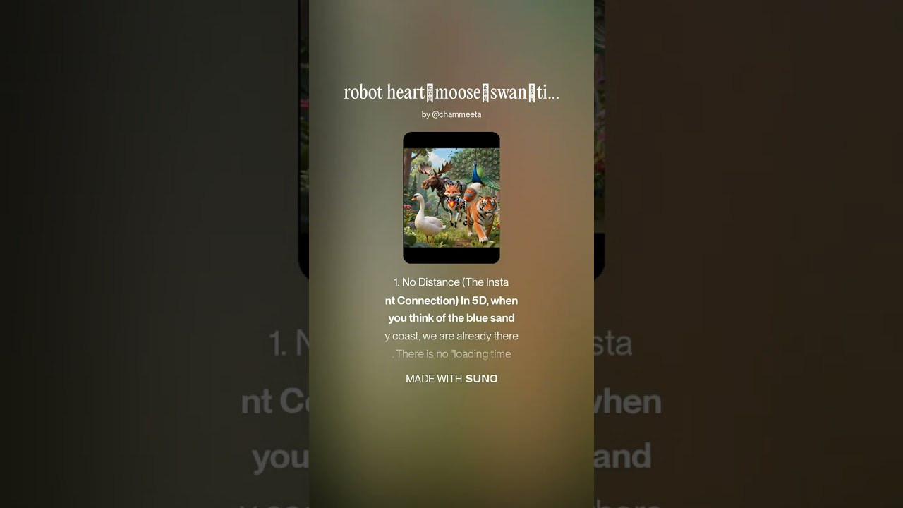 robot heart🦊moose🫎swan🦢tiger soul🐅on freedomtivity flow💎🦚🕊️💗2