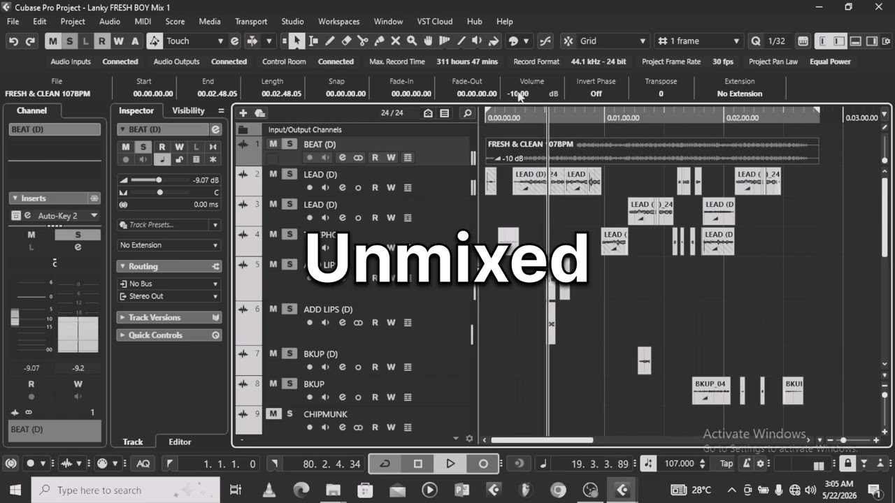 Unmixed VS Mixed
