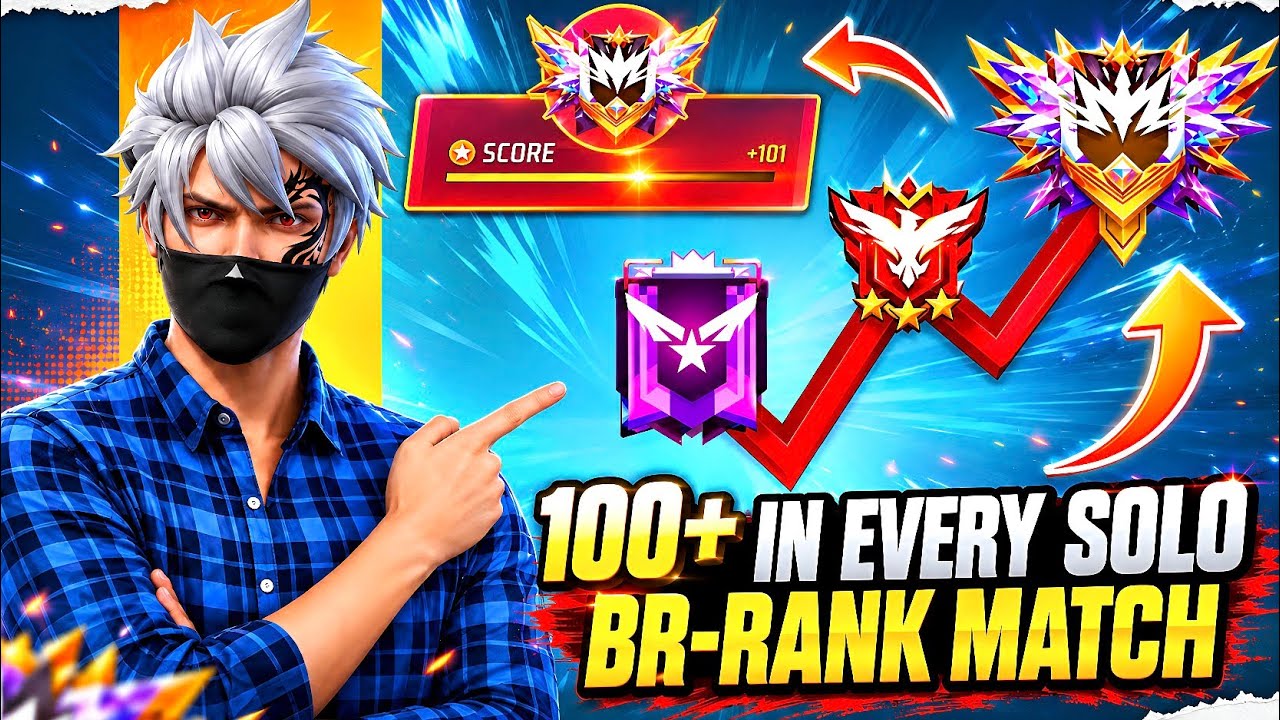 (100% Working ✅) How To Get 100+ In Every BR Rank Match | BR Rank Push Tips | Secret to Grandmaster