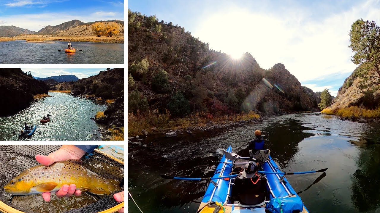 Float Fishing Class III Water For Monster Trout // Upper Colorado River // #flyfishing #trout #fish