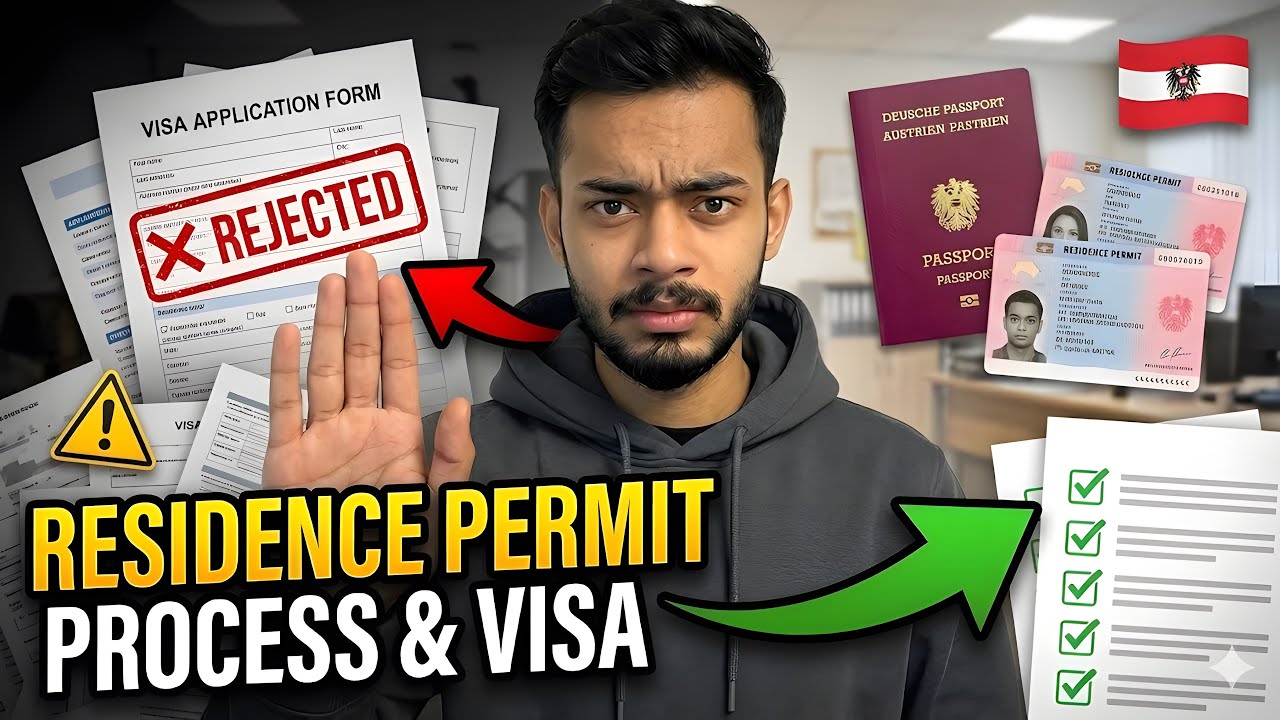 After Admission Letter Austria  | Complete Residence Permit & Visa Process (Step by Step)