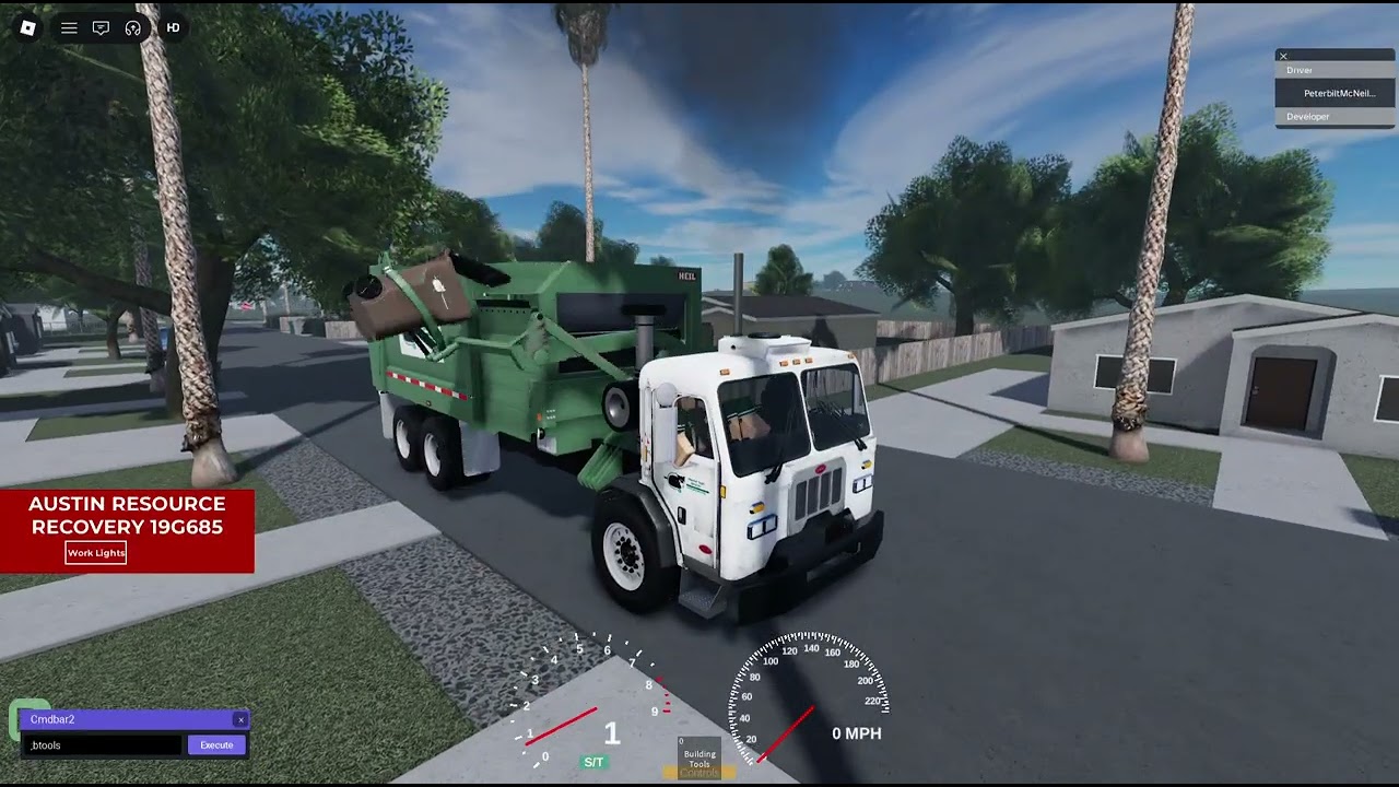 Maxwell Trash Services Peterbilt 320 Heil Python